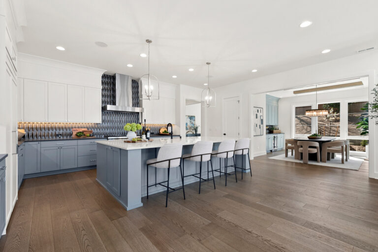Bellevue 21 custom home kitchen