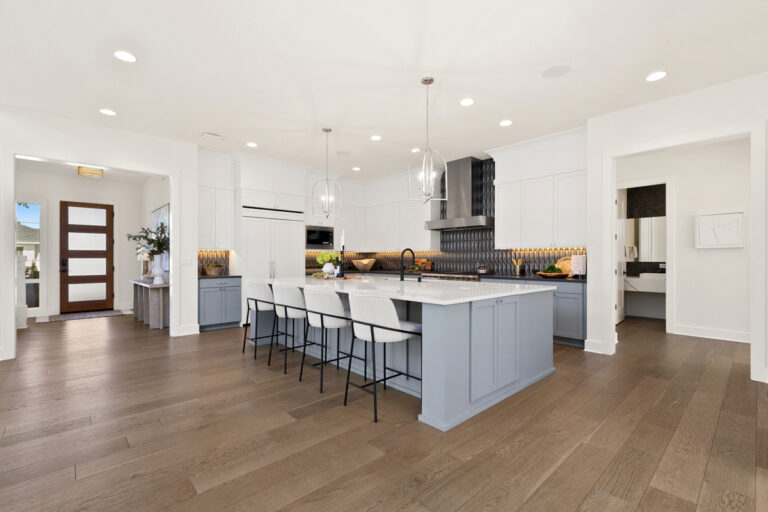 Bellevue 21 custom home kitchen