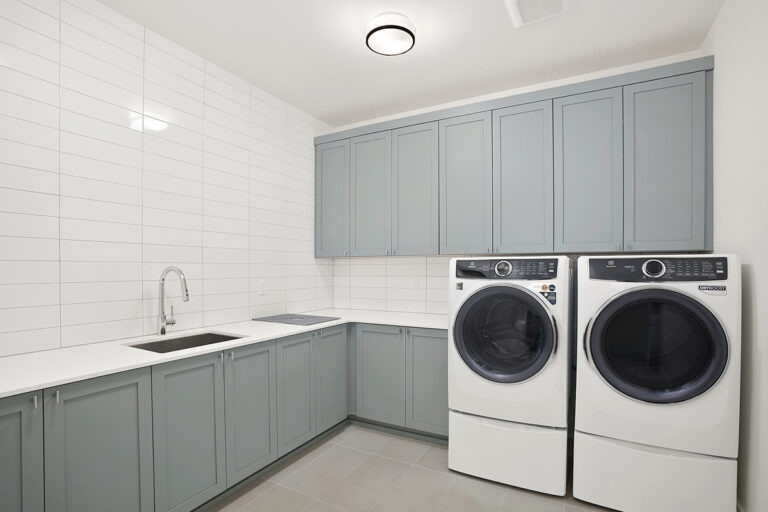 Bellevue 21 custom home laundry room