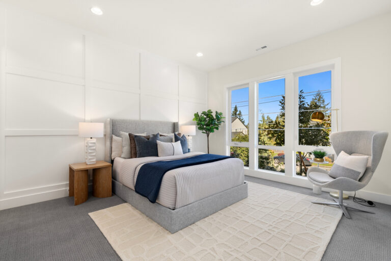 Bellevue 21 custom home secondary bedroom