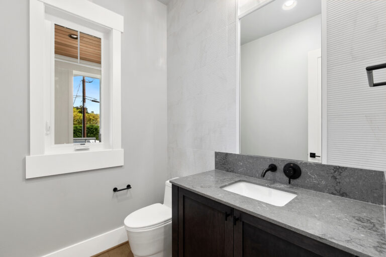 Mercer Island 05 custom home powder room
