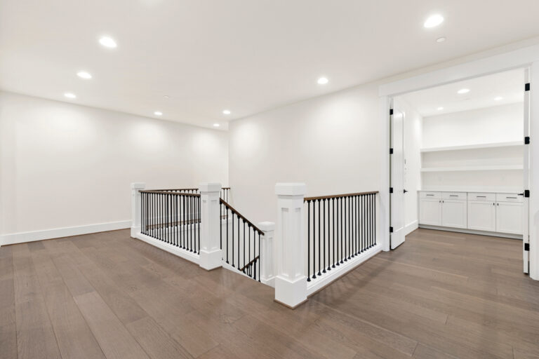 Mercer Island 05 custom home upper hallway